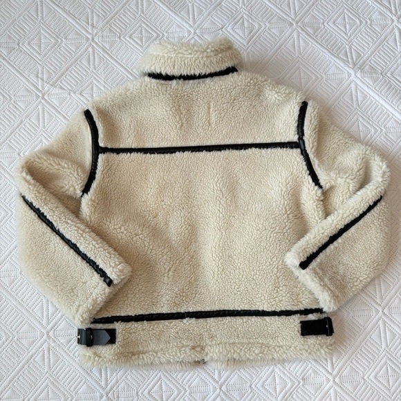 BDG Taylor Piled Fleece Aviator Jacket Size M - Picture 8 of 13